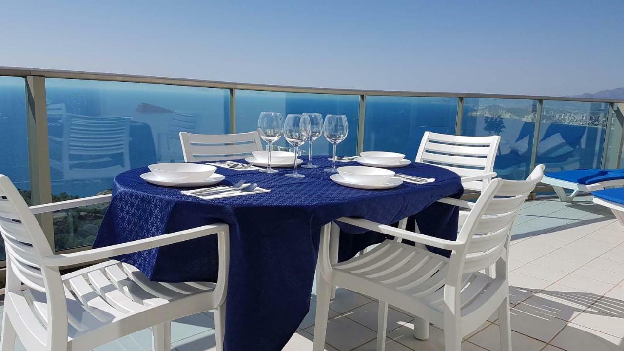 Deluxe Penthouse On The 42Nd Floor With Amazing Sea Views Apartment Бенидорм Екстериор снимка